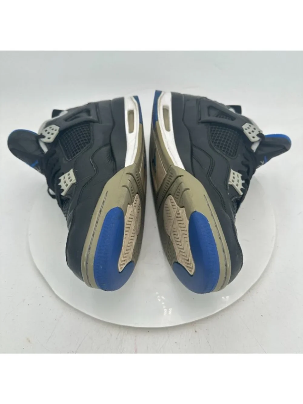 Nike Air Jordan 4 Retro Motorsports Alternate Men Size 11 308497-006 Black Shoes